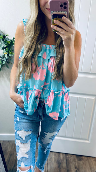 Pretty Appealing Ruffle Detail Tank