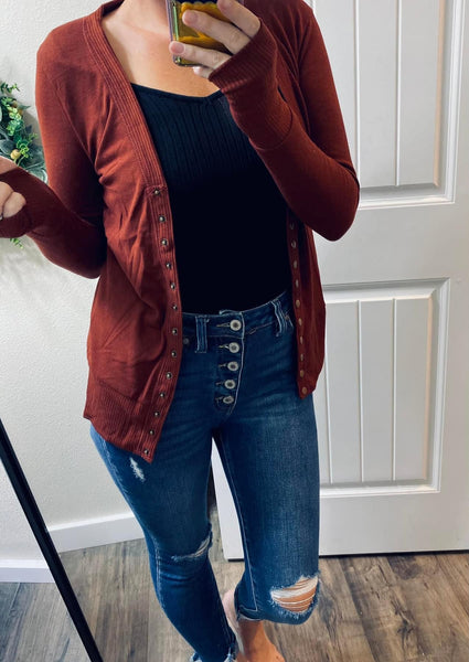 Snap Button Cardigan