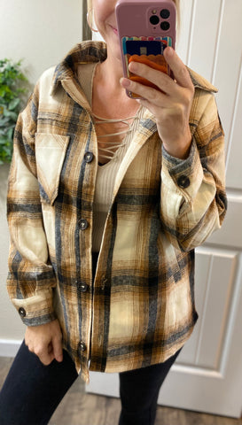 Oversized Fall Shacket