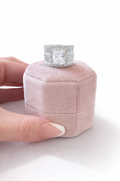 Lisa Art Deco Statement Ring