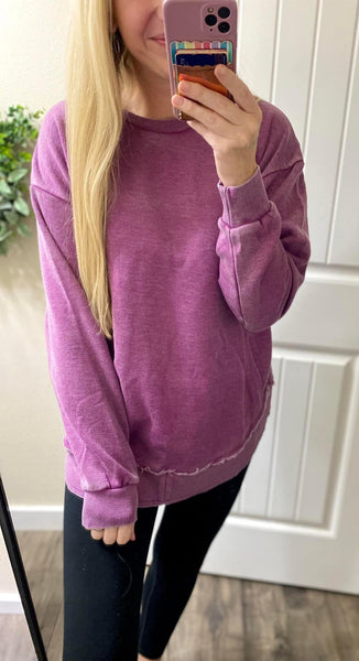Fall Vintage Fleece Pullovers