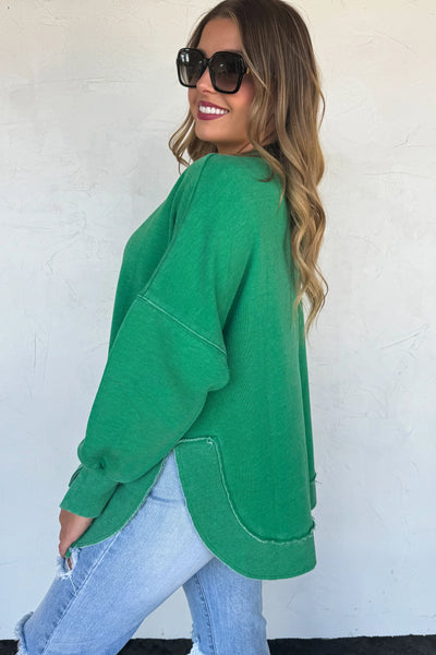 Preorder Washed High Low Sweatshirts