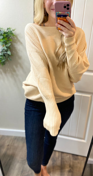 Ribbed Mae Viscose Sweater