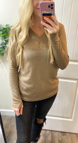 Thumbhole Long Sleeve Top