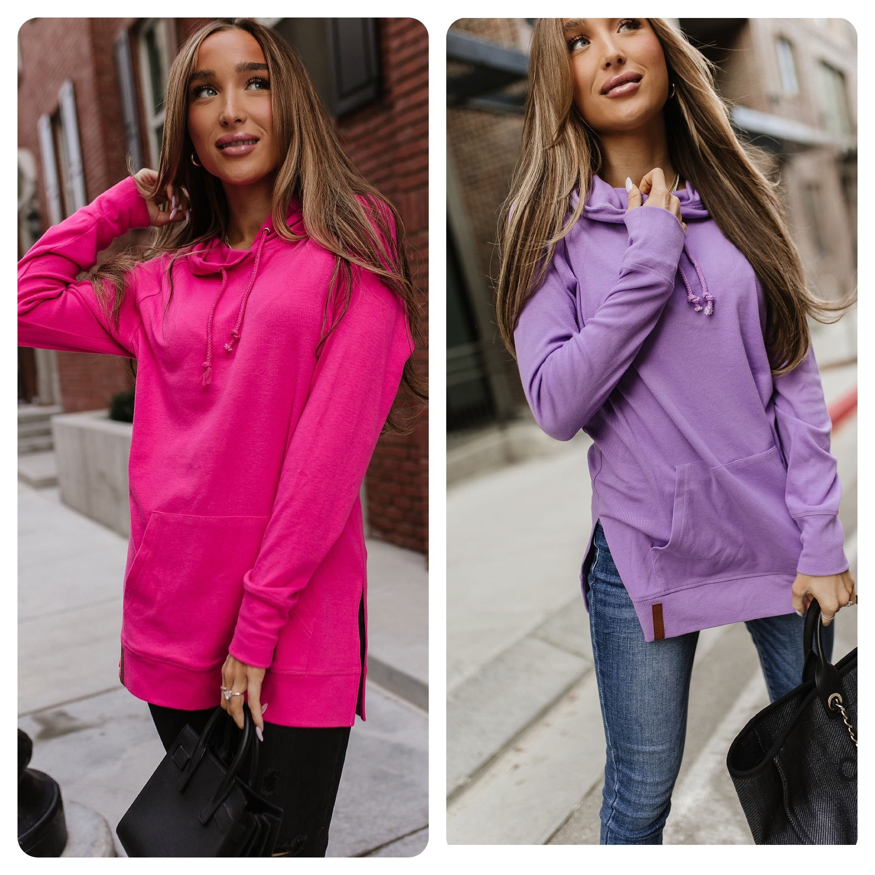 Ampersand Ave. Side Slit Hoodies