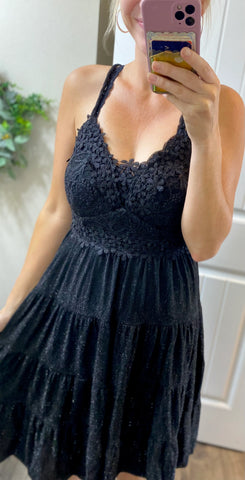 Black Sparkle Dress