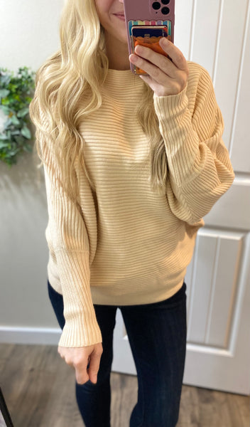 Ribbed Mae Viscose Sweater