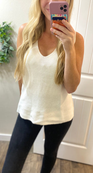 Knit Sweater Tank