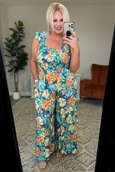 Tropical Floral Jumpsuit