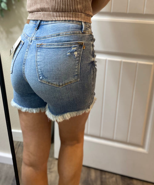 Buttonfly Rigid Magic Judy Blue Shorts
