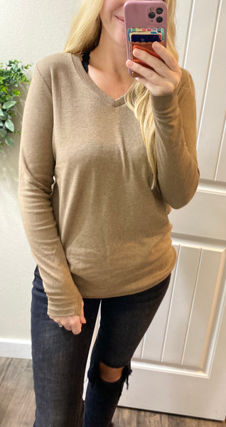 Thumbhole Long Sleeve Top