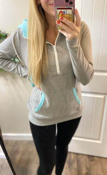 Major SALE!! Mint 1/2 Zip Pullover Hoodie