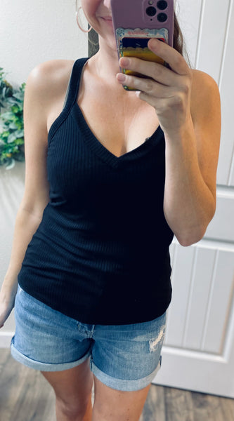 New! Ribbed Tank