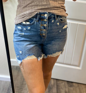 Buttonfly Rigid Magic Judy Blue Shorts