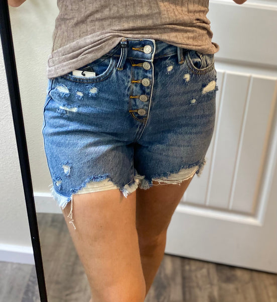 Buttonfly Rigid Magic Judy Blue Shorts
