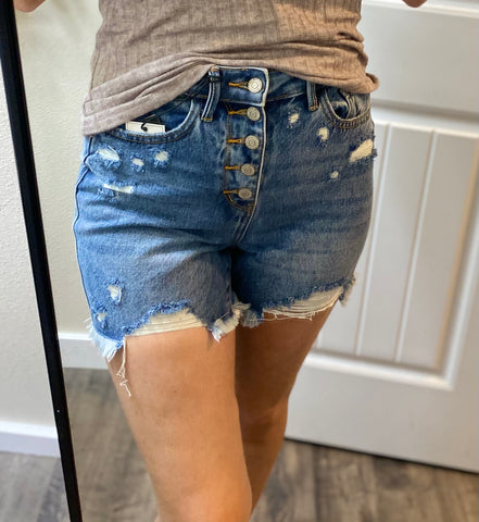 Buttonfly Rigid Magic Judy Blue Shorts