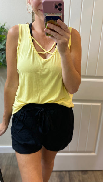 Criss Cross Front Tanks