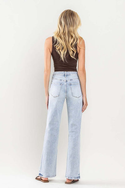 Vervet Lightwash 90’s Wide Leg Flare Denim