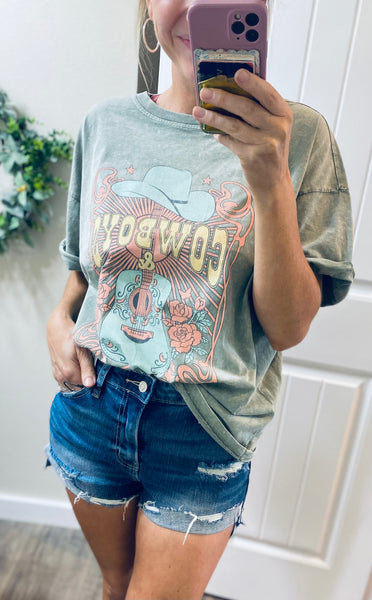 Midrise Cutoff Shorts