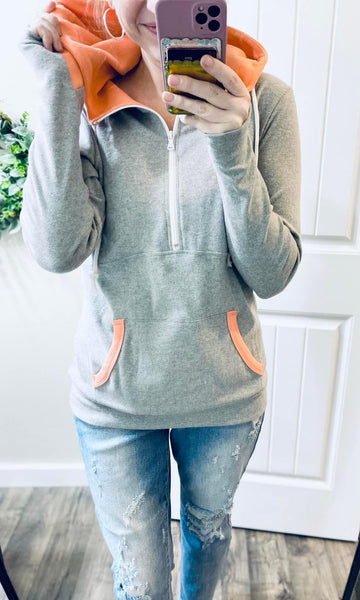 Game Day 1/2 Zip Hoodies