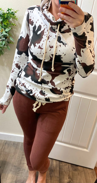 Ampersand Ave. Mahogany Fleece Joggers