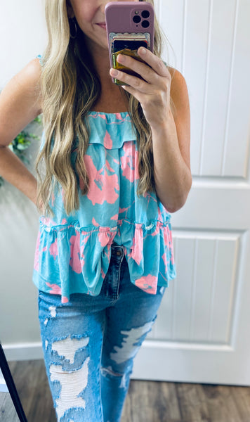 Pretty Appealing Ruffle Detail Tank