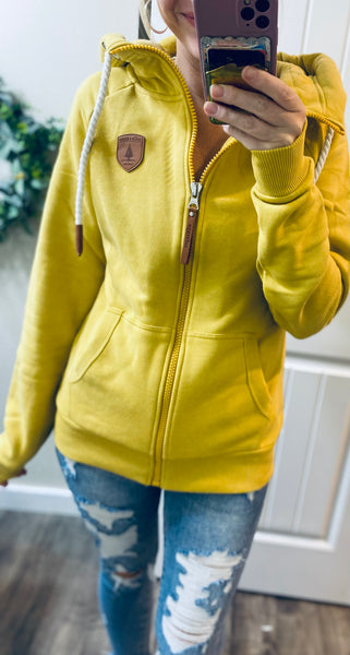 Yellow Full Zip and Pullover Wanakome