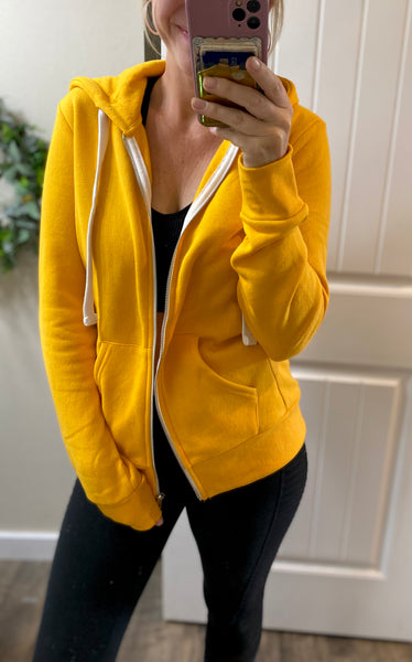 Gold Fleece Full Zip Hoodie