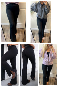 Buttery Soft Slit Flare Leggings