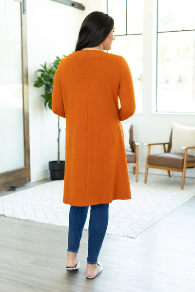Long Button Cardigans