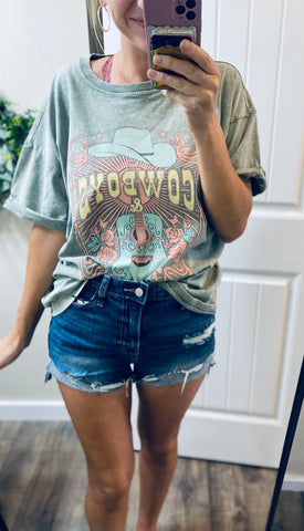 Midrise Cutoff Shorts