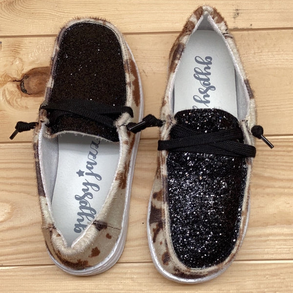 Gypsy Jazz "Fifer" Black Slip-on Shoes-Shoes-Sunshine and Wine Boutique