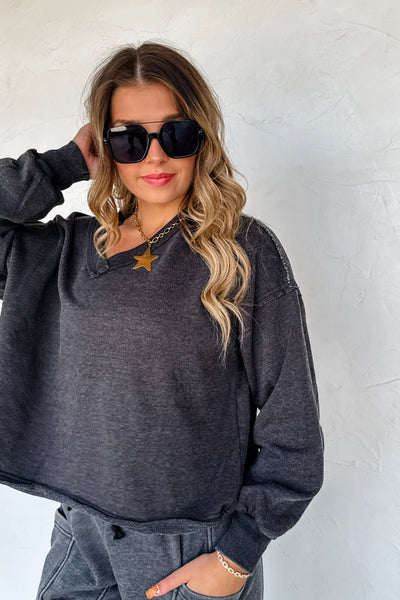 PREORDER Blakeley Faded Feels VNeck Pullover