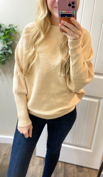 Ribbed Mae Viscose Sweater