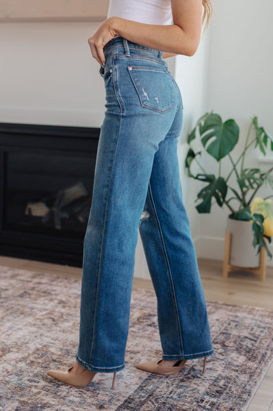 Judy Blue Tummy Control Straight Denim