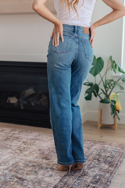 Judy Blue Tummy Control Straight Denim