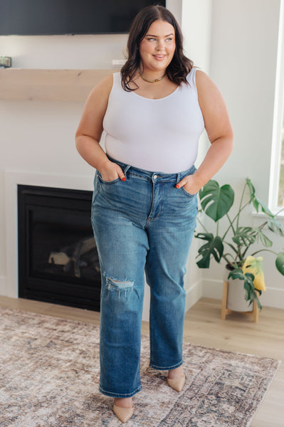 Judy Blue Tummy Control Straight Denim