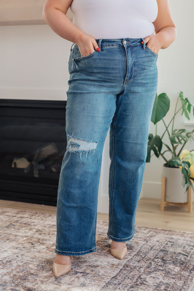 Judy Blue Tummy Control Straight Denim