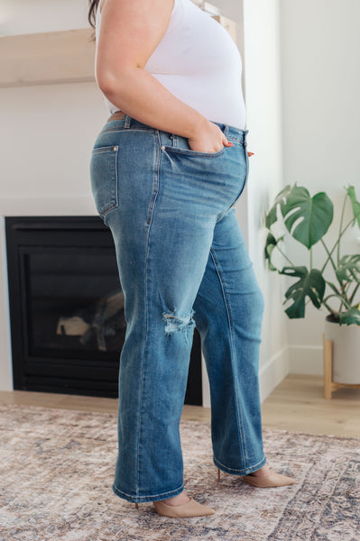 Judy Blue Tummy Control Straight Denim