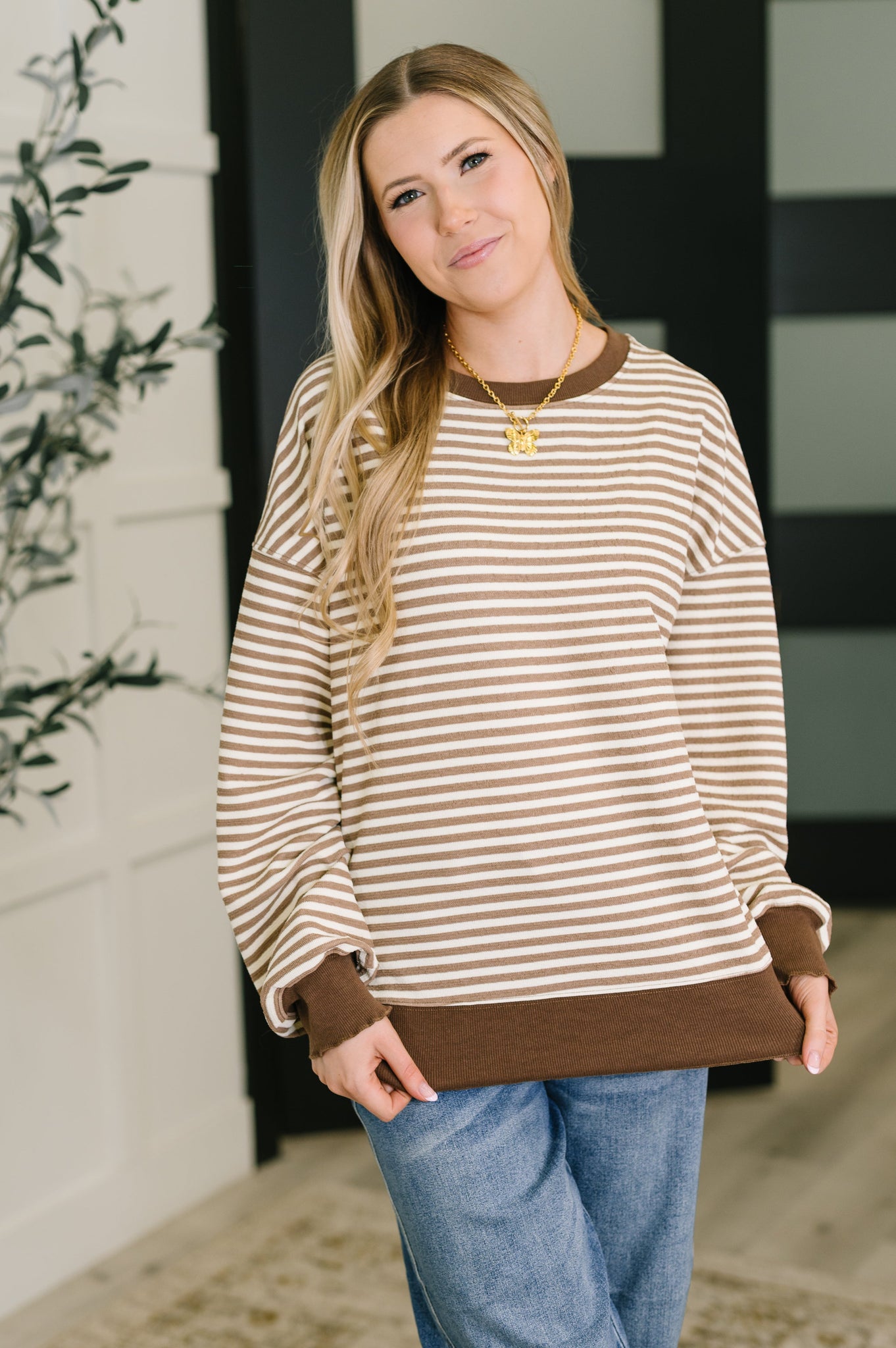 Cocoa Lane Stripe Top