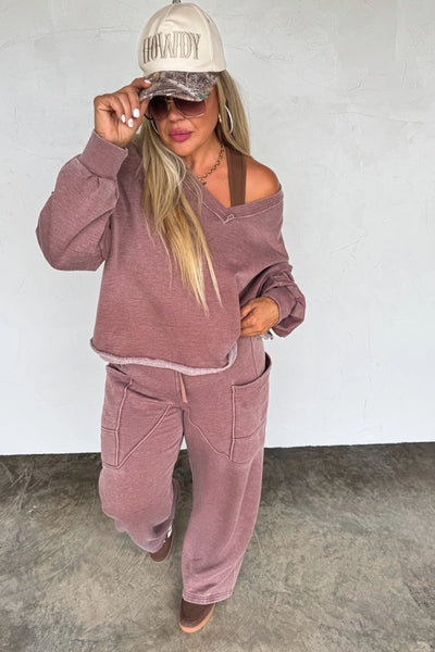 PREORDER Blakeley Faded Feels VNeck Pullover