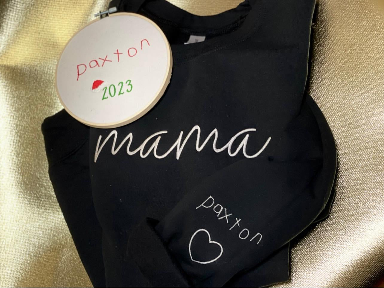 Preorder Customized Kids Keepsake Name Sweatshirts