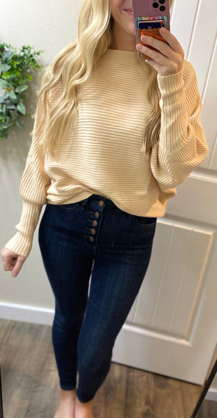 Ribbed Mae Viscose Sweater