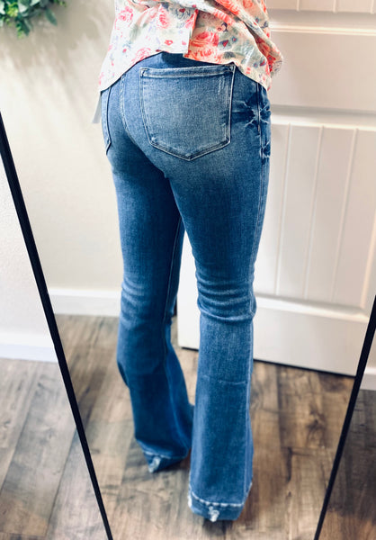 Vervet Mid Rise Flares