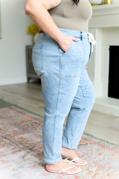 Judy Blue Lightwash Vintage Denim Jogger