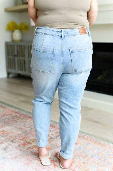 Judy Blue Lightwash Vintage Denim Jogger