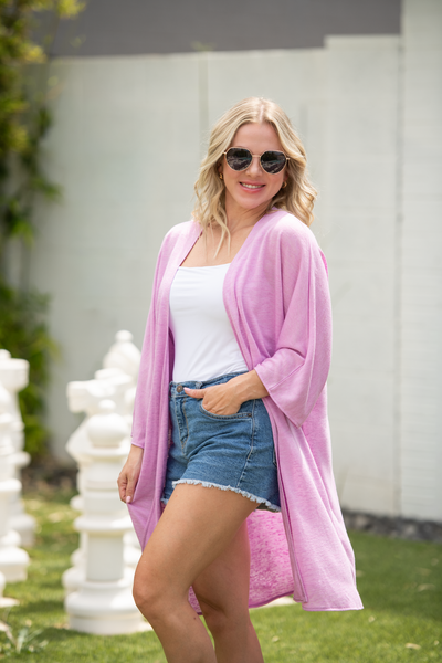 MM Coverup Kimono's (Blue, Coral, Lemon, Lilac)