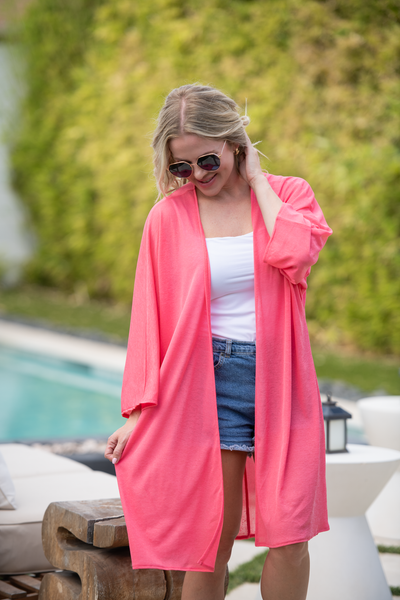 MM Coverup Kimono's (Blue, Coral, Lemon, Lilac)