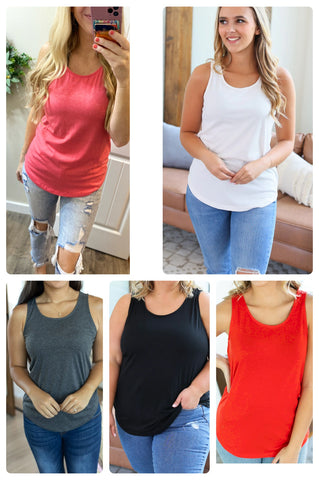 Spring Sleeveless Tops