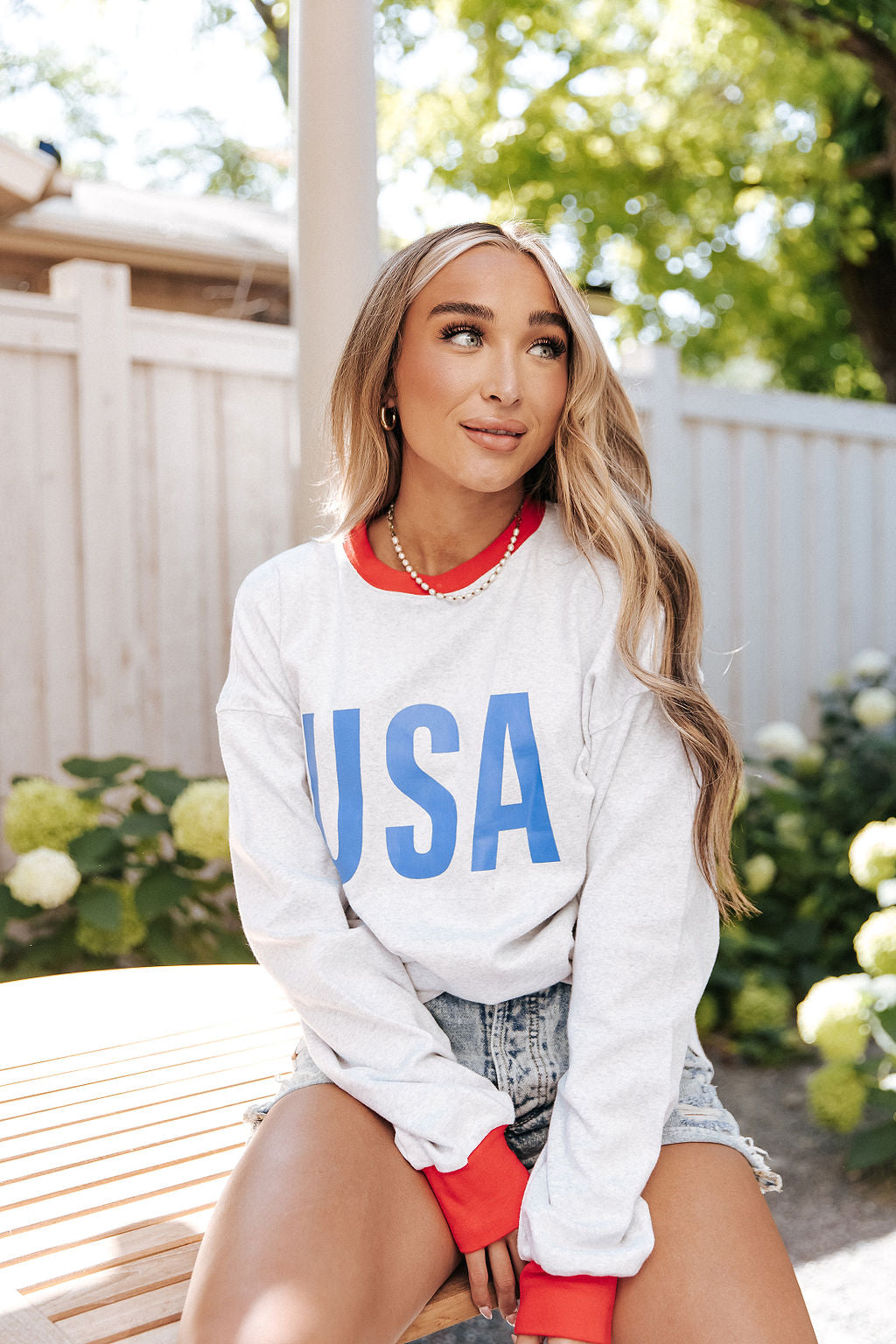 Ampersand USA Pullover
